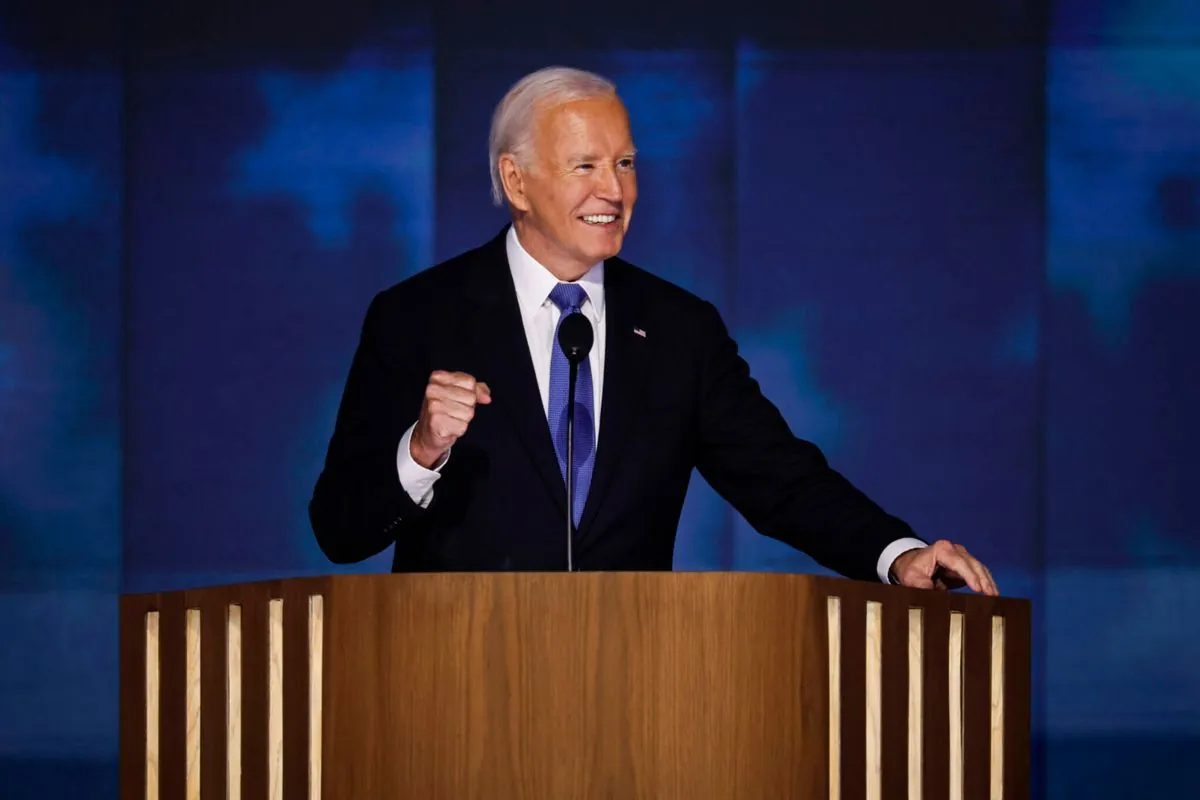 Biden Bids Emotional Farewell at DNC, Passes Torch to Harris