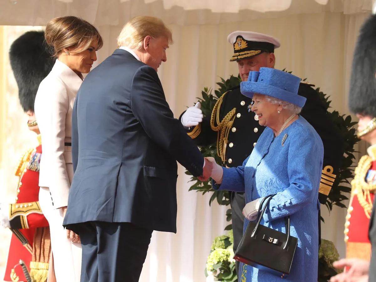 Trump Refutes Claims of Rudeness Towards Queen Elizabeth II