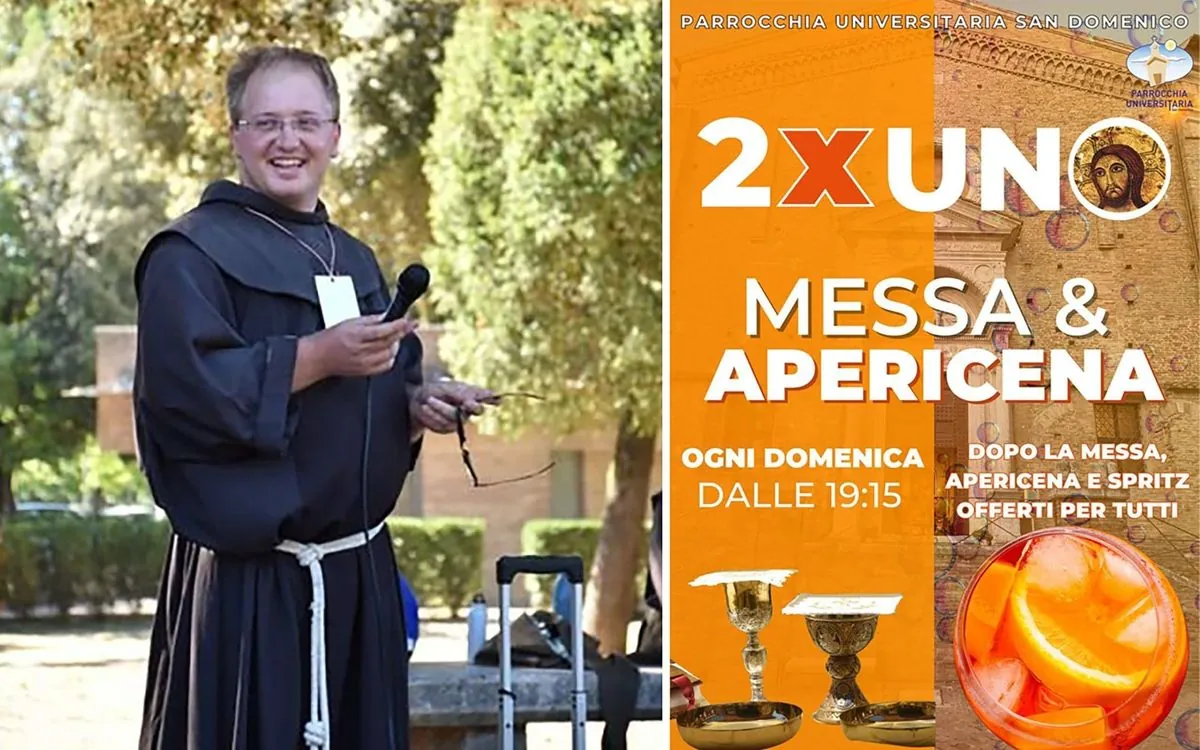 Italian Priest's "Holy Spritz" Initiative Stirs Controversy and Humor