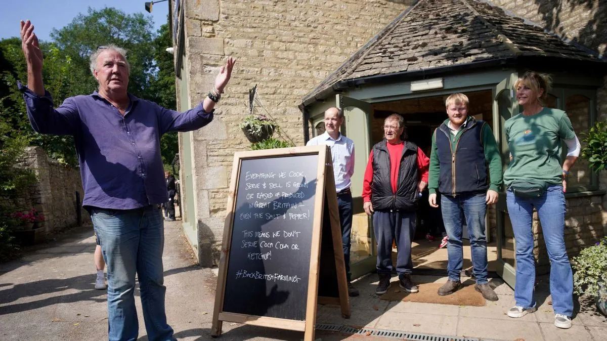 Jeremy Clarkson Bans PM Starmer from New Pub, Citing Rural Policy Concerns