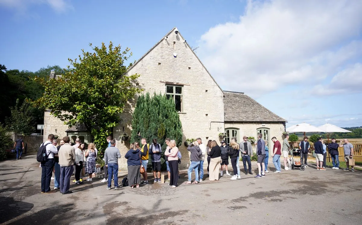 Clarkson's New Pub Draws Massive Crowds on Opening Day