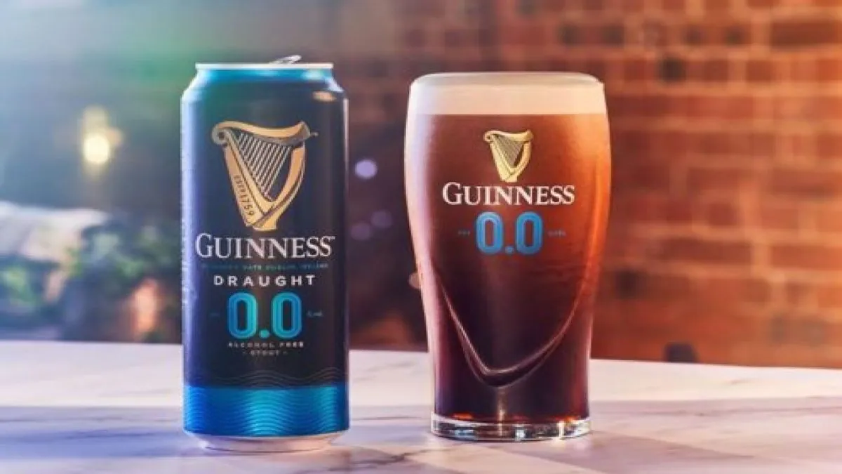 Non-Alcoholic Guinness Could Outpace Original, Predicts Diageo Executive