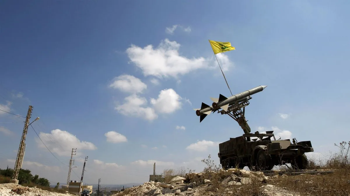 Hezbollah Launches Massive Rocket Attack on Israel, Escalating Tensions