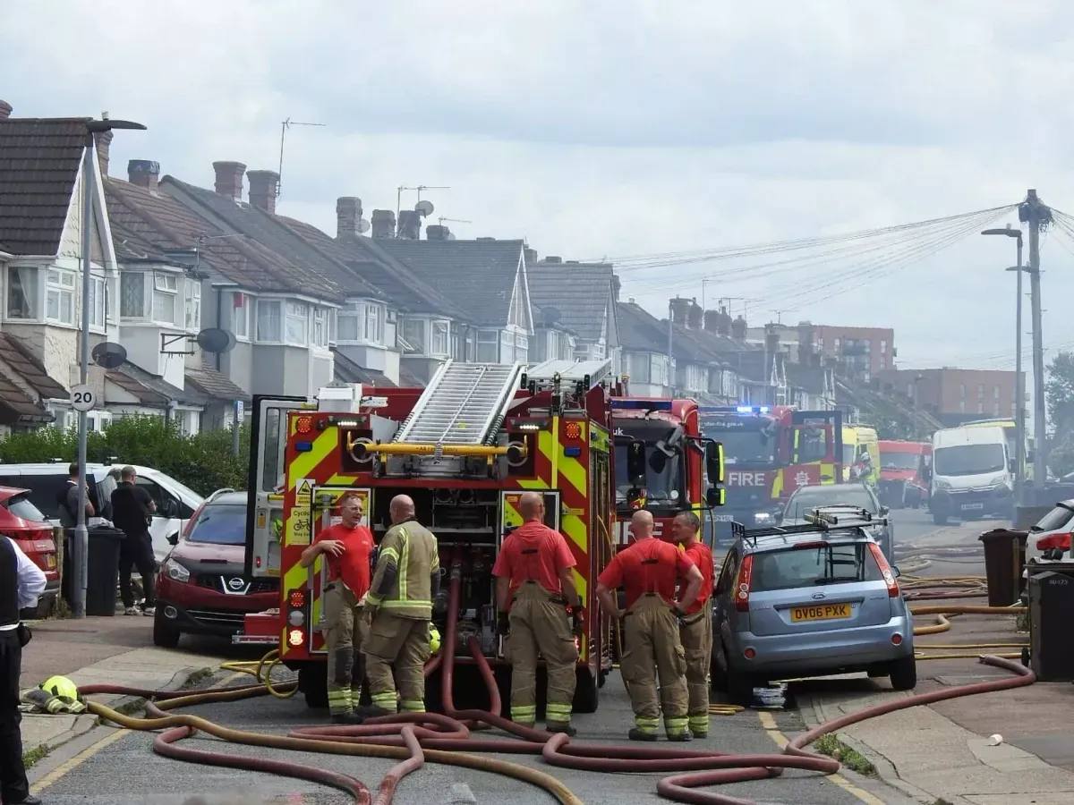 Massive Blaze Engulfs Dagenham High-Rise, Hundreds Evacuated