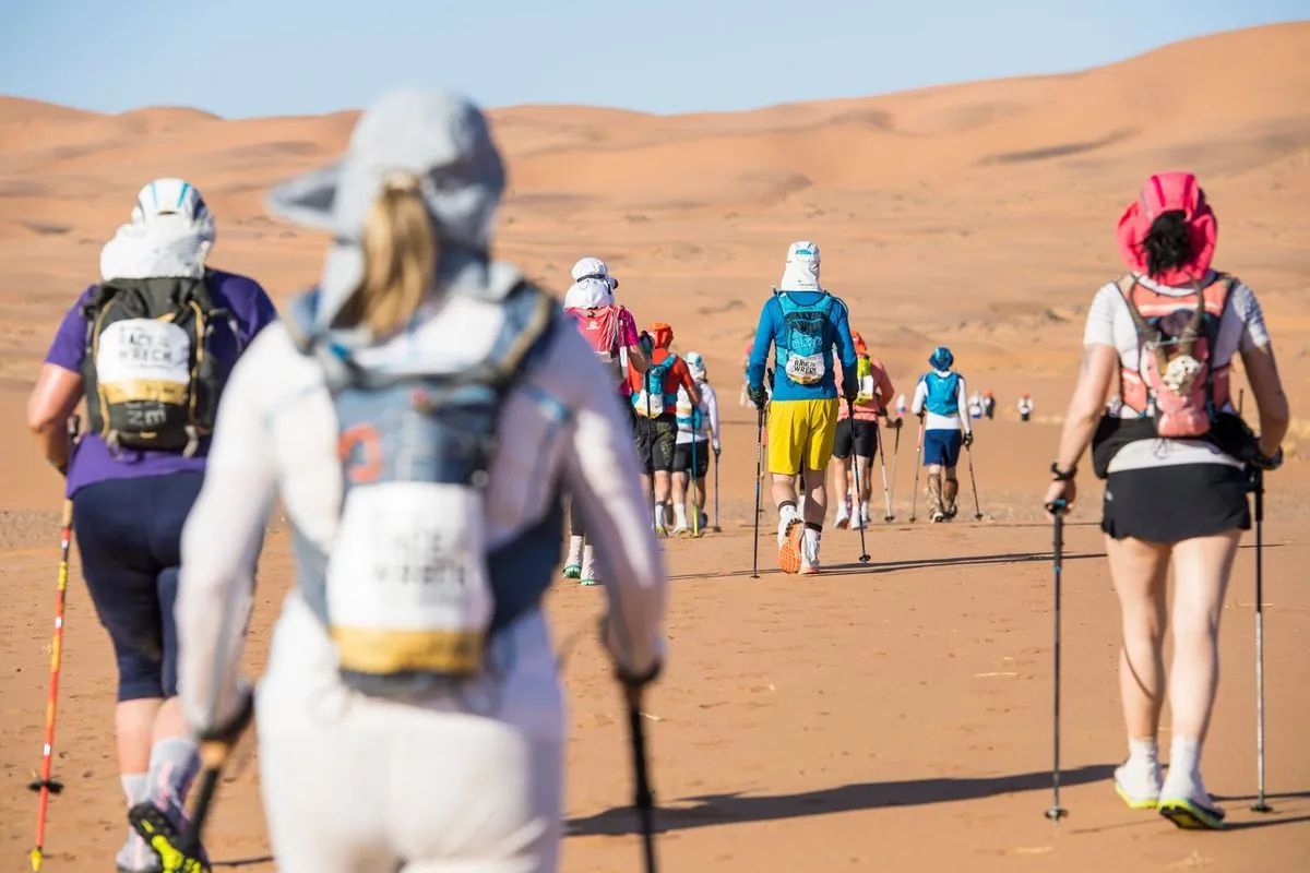 Reality Star Sets World Record with 30 Desert Marathons for Charity