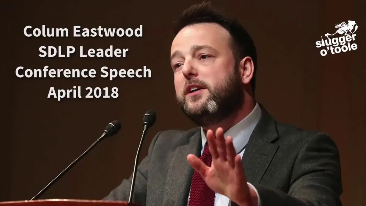 SDLP Leader Colum Eastwood Set to Step Down After Nine Years