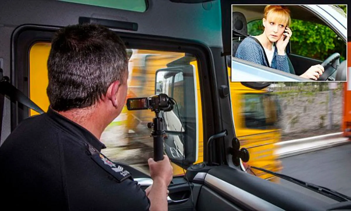 UK Police Deploy Undercover Lorry Cabs to Catch Distracted Drivers