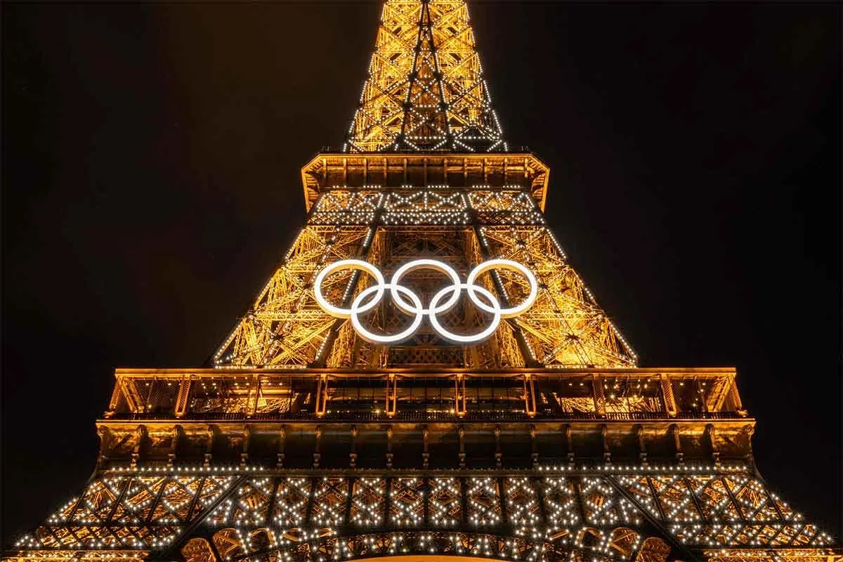 Paris to Keep Olympic Rings on Eiffel Tower as Permanent Fixture