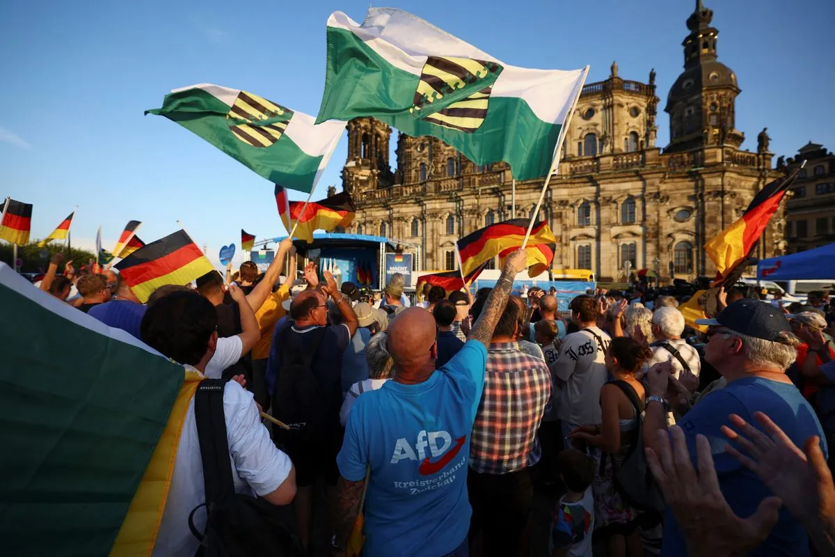 Far-Right AFD Surges in East German Elections, Challenging Scholz's Leadership