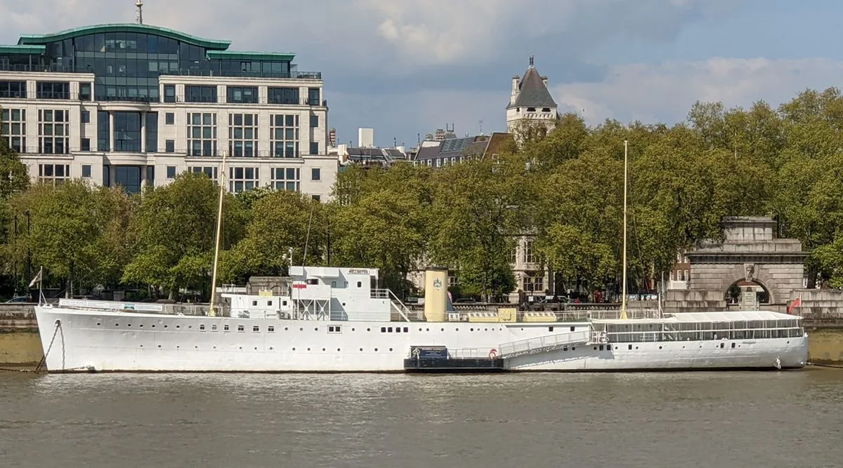 Historic WWII Escort Ship Reclaims Royal Status After 77 Years