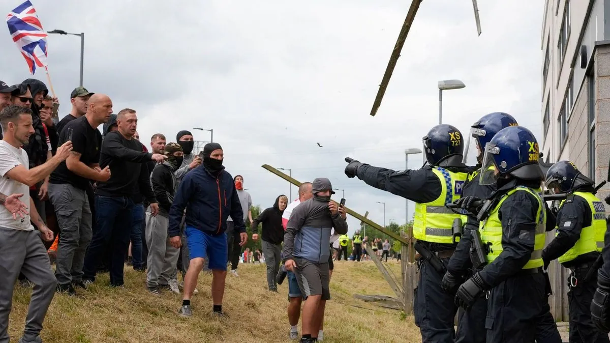 Arsonist Jailed for 9 Years Following Violent Riots in Rotherham