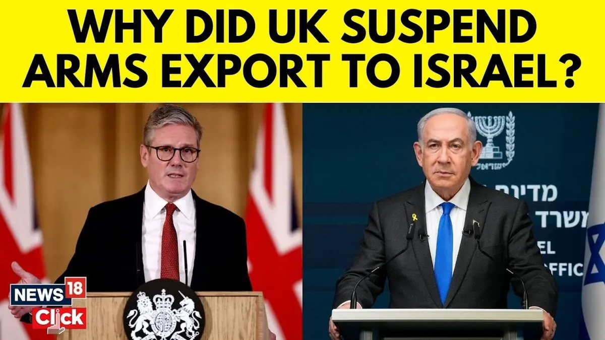 UK's Arms Export Suspension to Israel: Legal and Political Controversy