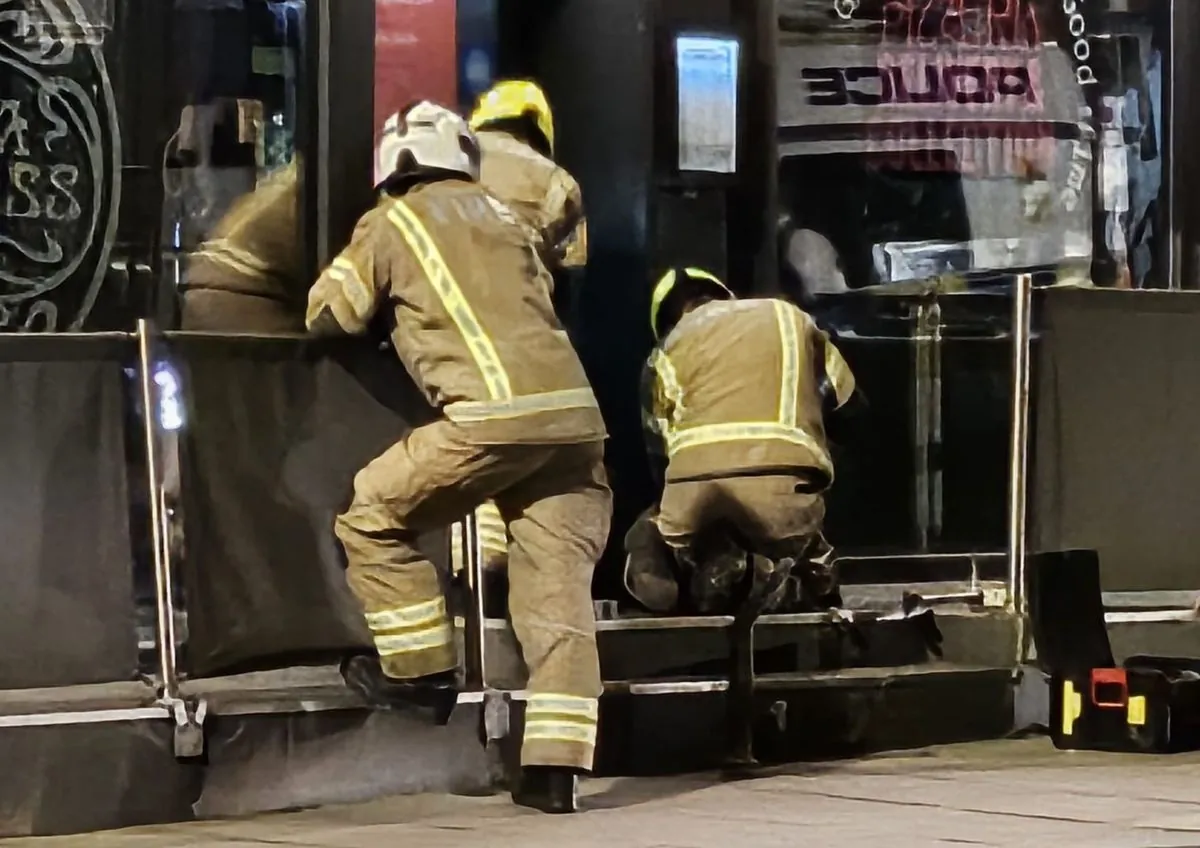 Ceiling Collapse at Salford Quays Pizza Express Prompts Emergency Response