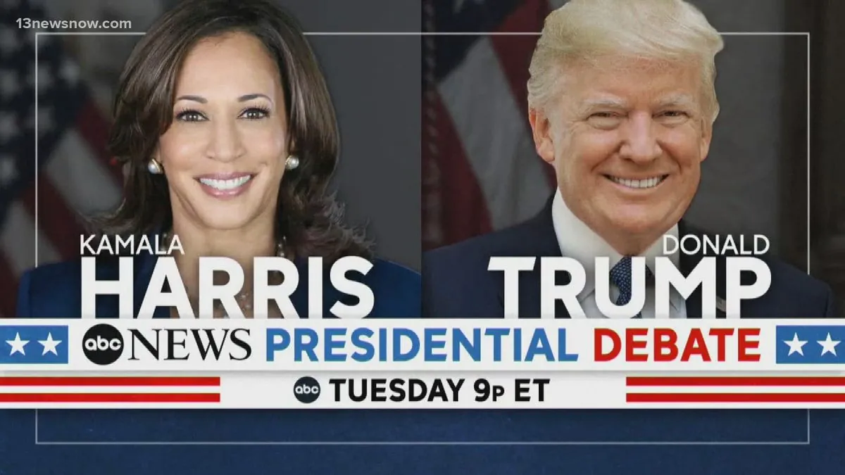 Harris Faces Poll Setback as Crucial Debate with Trump Looms