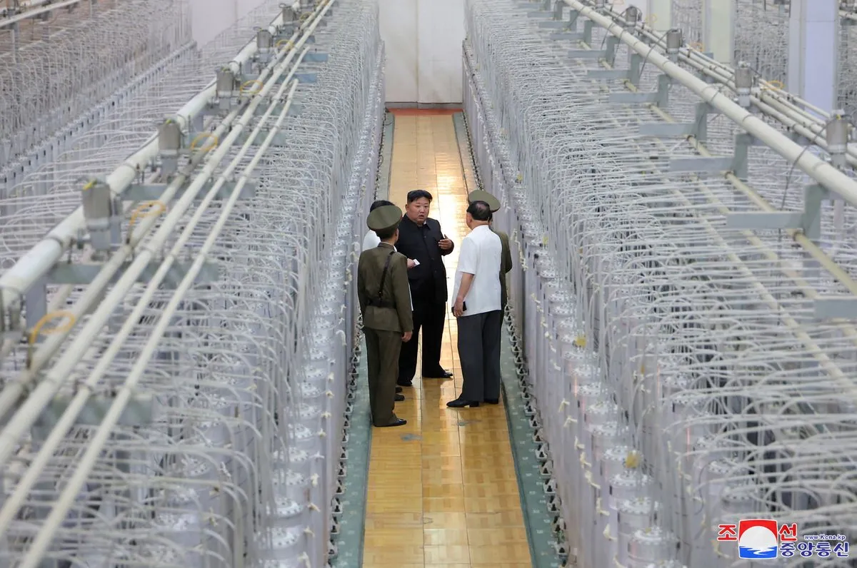 north-korea-unveils-nuclear-fuel-facility-urges-increased-production