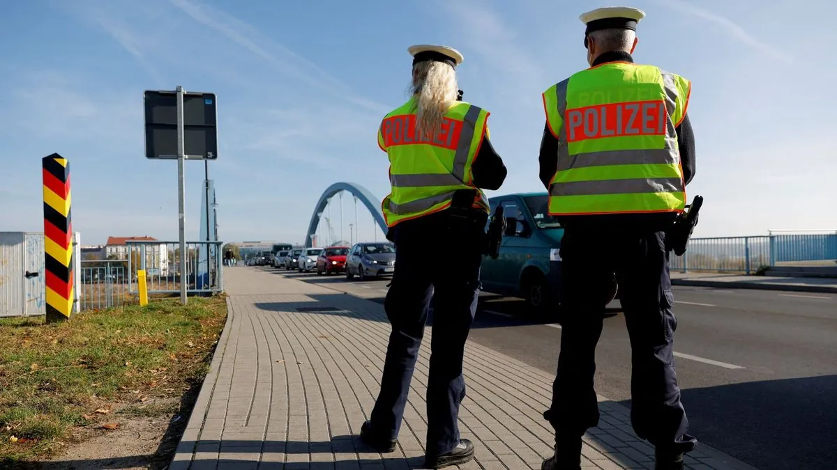 Germany Boosts Border Security After Foiled Machete Attack Plot