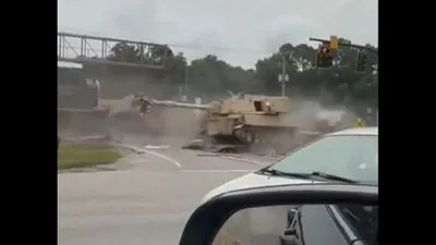 US Army Howitzer Destroyed in Train Collision at South Carolina Crossing