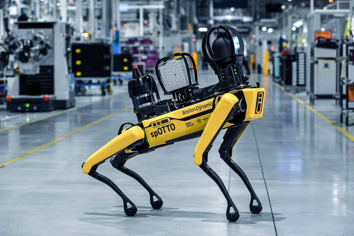 JLR Unleashes Robotic Guard Dog 'Rover' in Coventry EV Facility