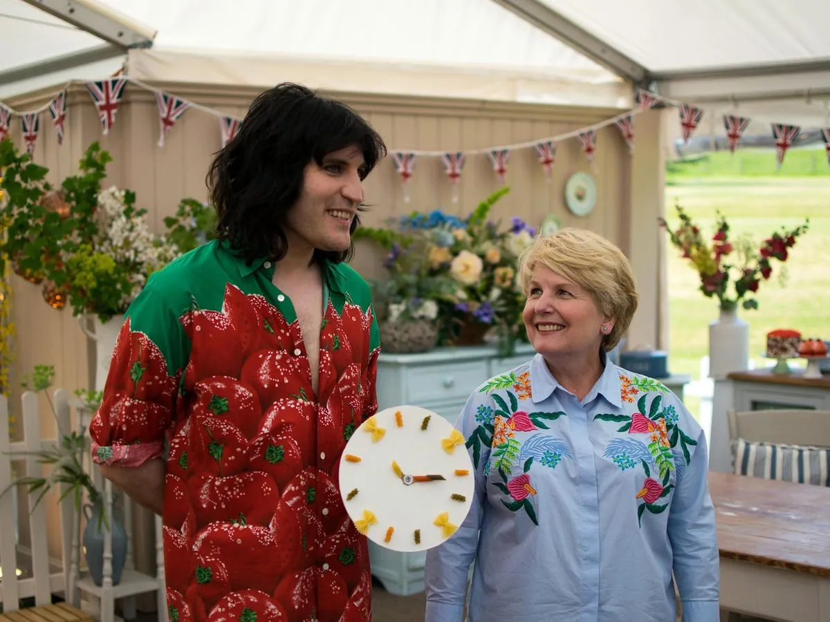 Noel Fielding's Emotional Journey on Great British Bake Off