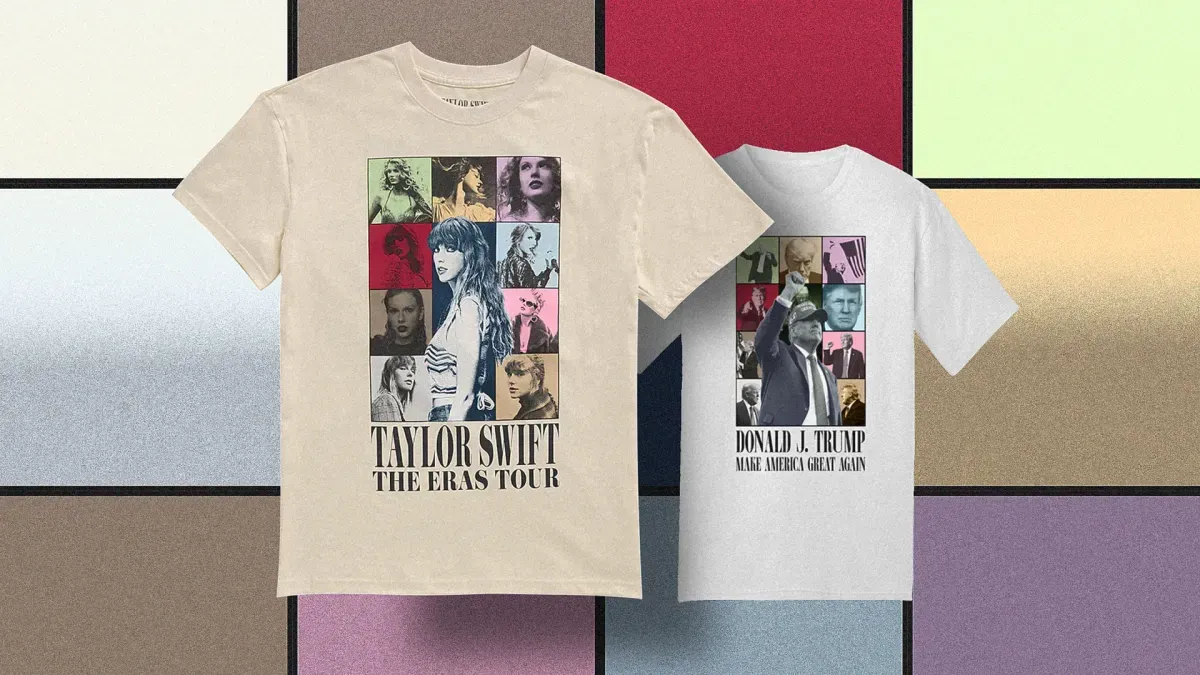 Trump Launches Swift-Inspired Merchandise Amid Singer's Harris Endorsement