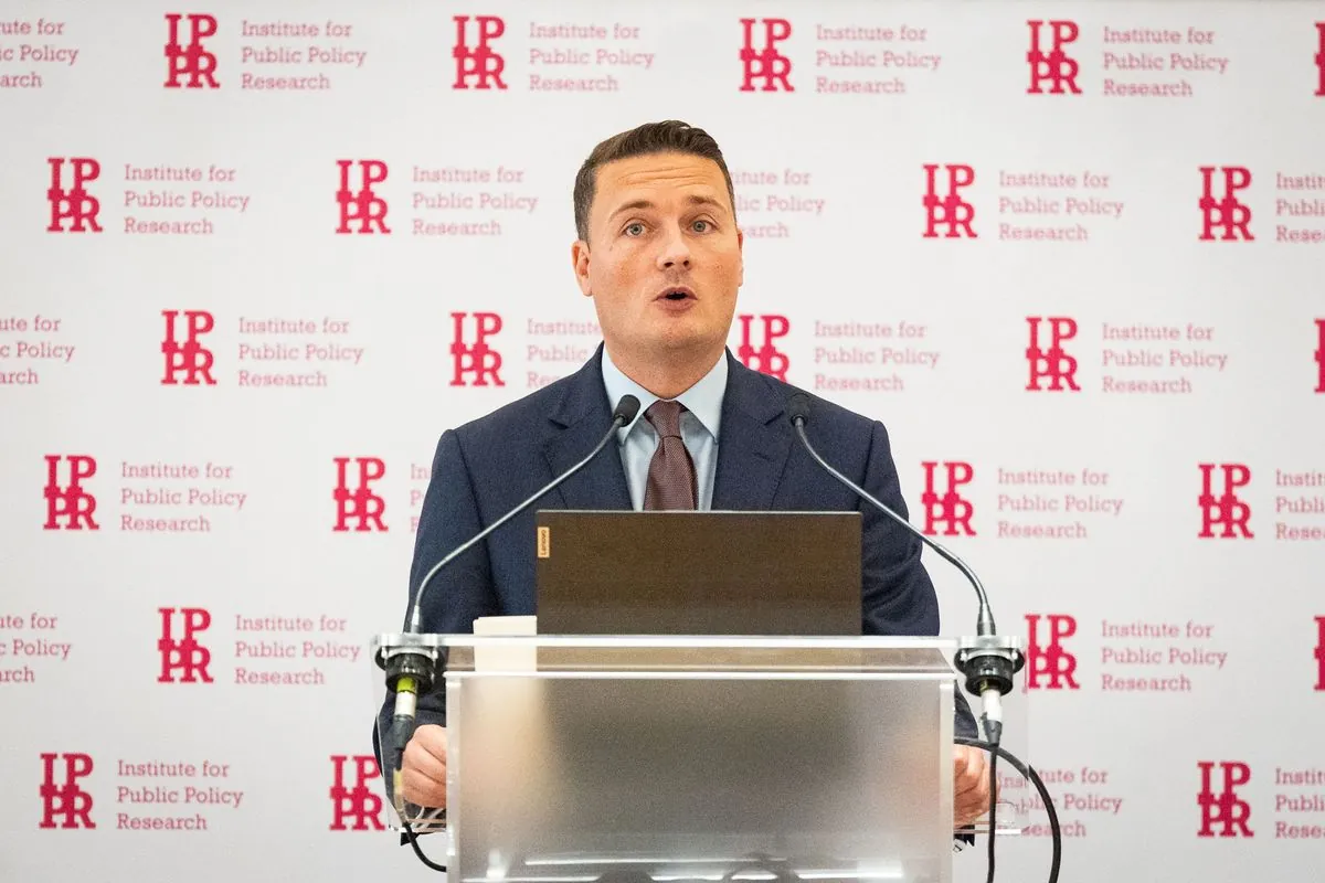 UK Health Secretary Announces Potential Delays in New Hospital Projects