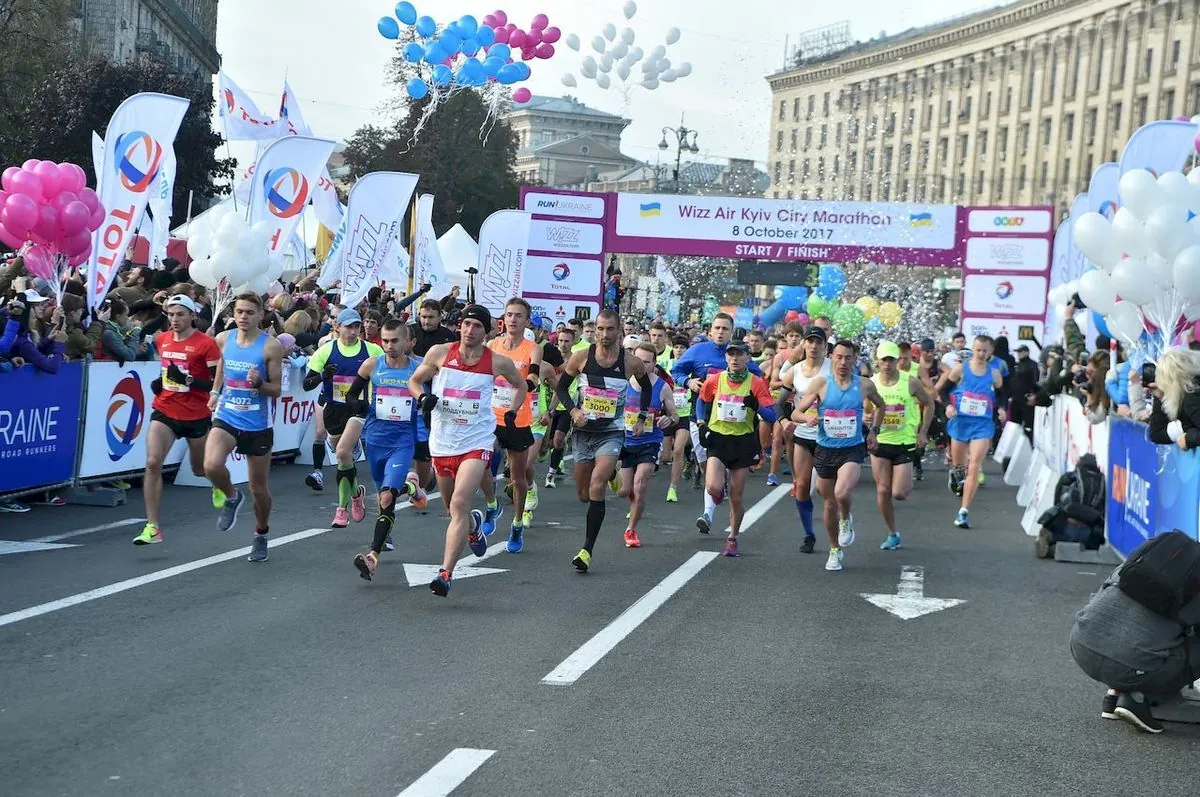 Kyiv Marathon Replaces Starter's Pistol to Protect Veterans' Mental Health