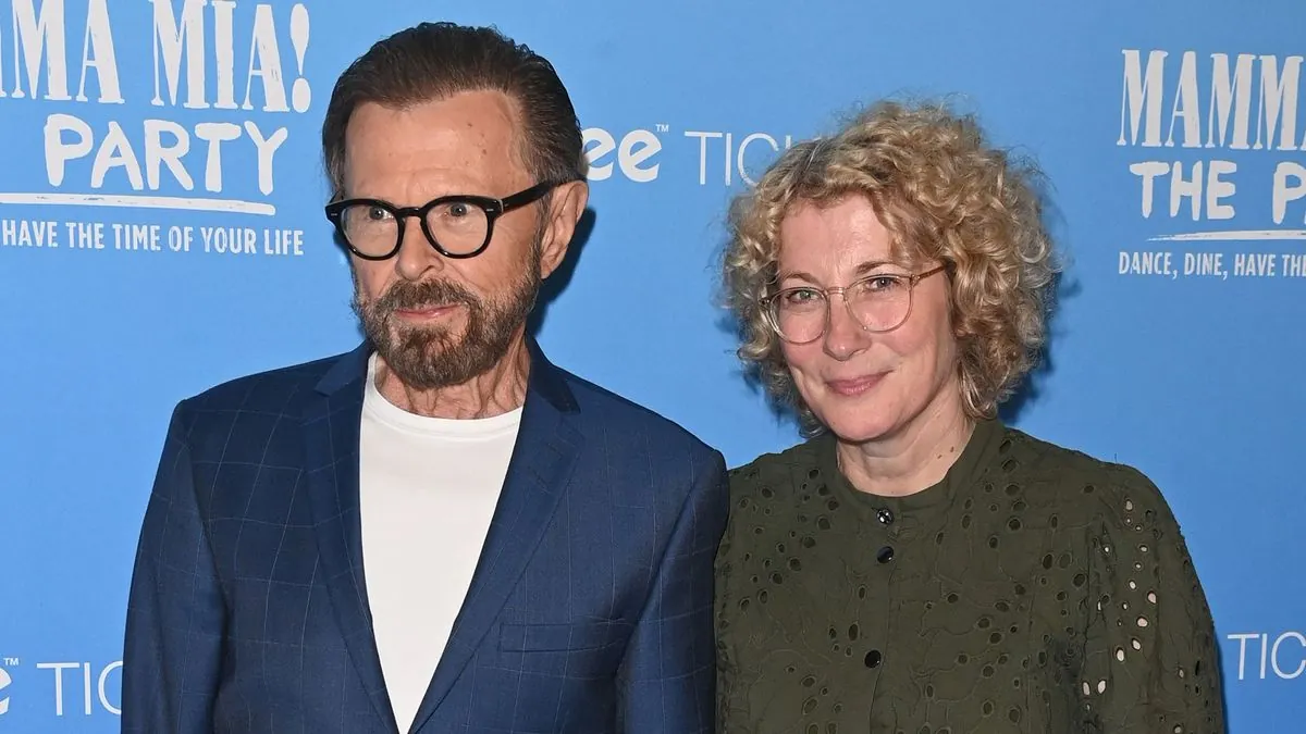 Abba's Björn Ulvaeus Weds in Copenhagen, Officiated by Sandi Toksvig