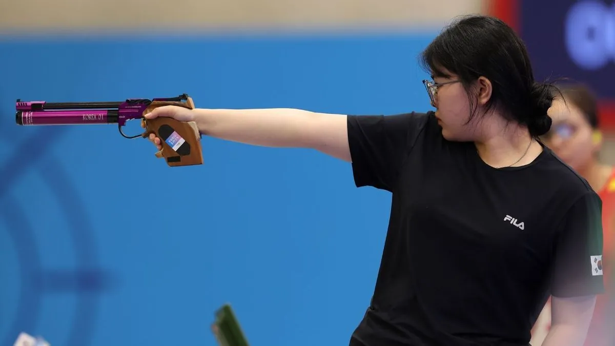 Olympic Sharpshooter Kim Ye-ji Takes Aim at Acting Career as Assassin