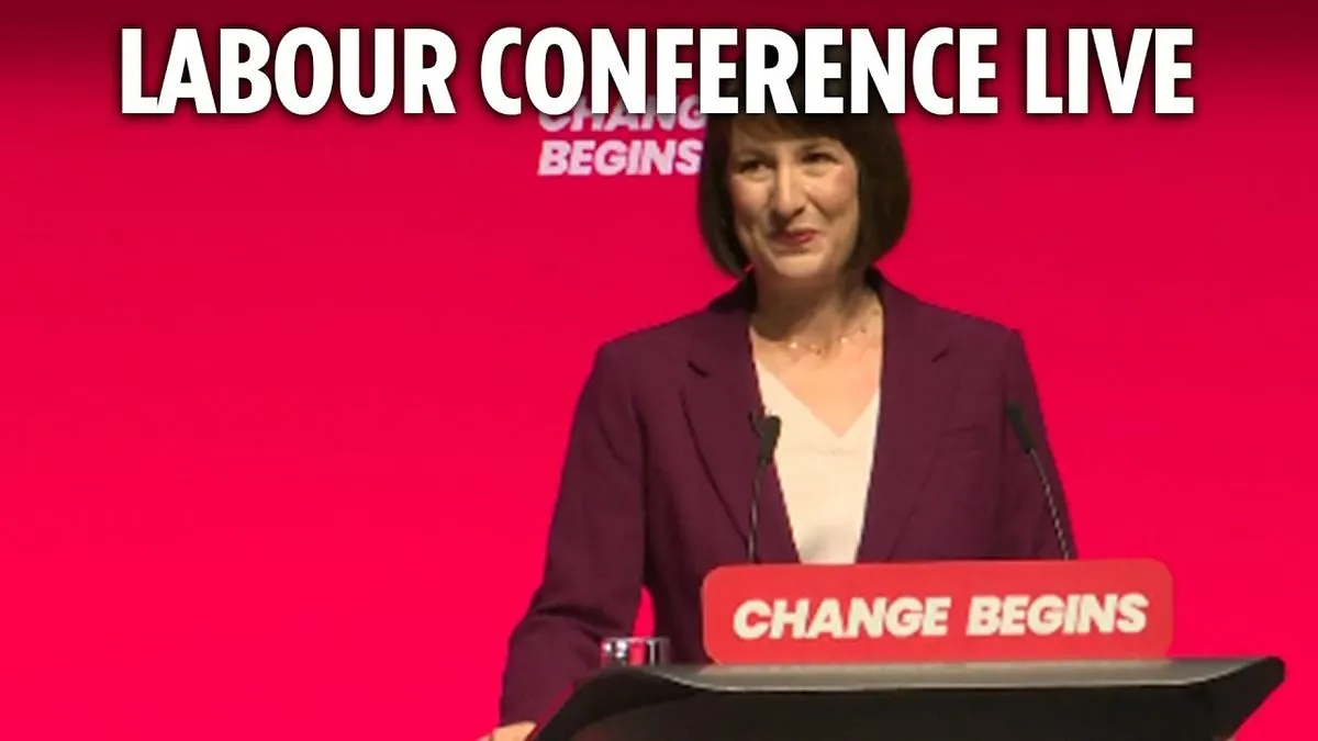 Pro-Palestinian Activists Disrupt Rachel Reeves' Labour Conference Speech