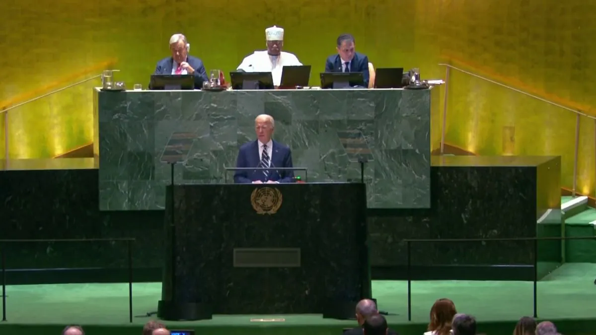 Biden's Final UN Address: Ukraine Support and Legacy Reflection