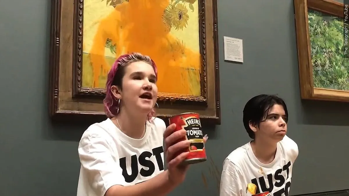 Artists Defend Climate Activists in Van Gogh Soup Protest Case