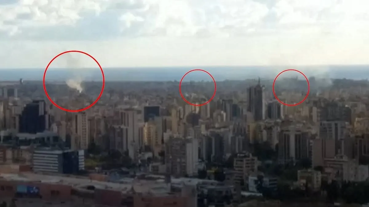 israeli-airstrikes-target-suspected-hezbollah-hq-in-beirut