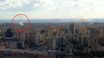 Israeli Airstrikes Target Suspected Hezbollah HQ in Beirut