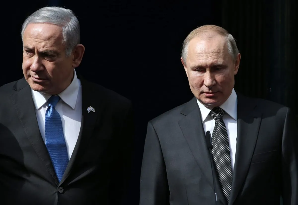 Netanyahu's Alleged Plea to Putin Amid Iran's Missile Attack on Israel