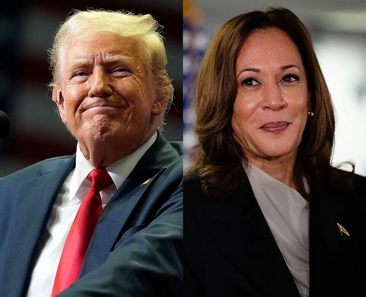 Harris Maintains Lead Over Trump in Tight 2024 Presidential Race