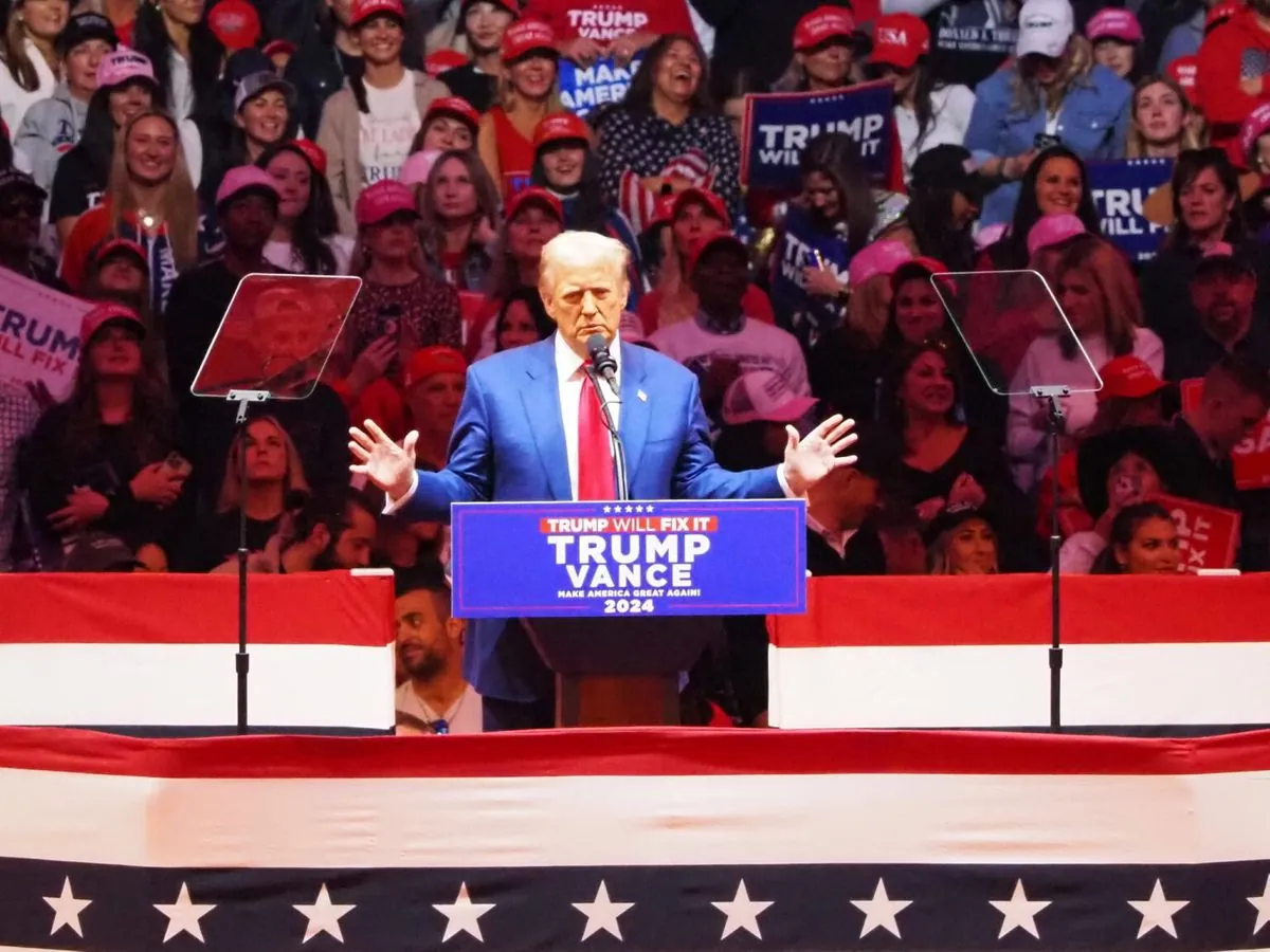 Inside Trump's massive Madison Square Garden rally - what media didnt show