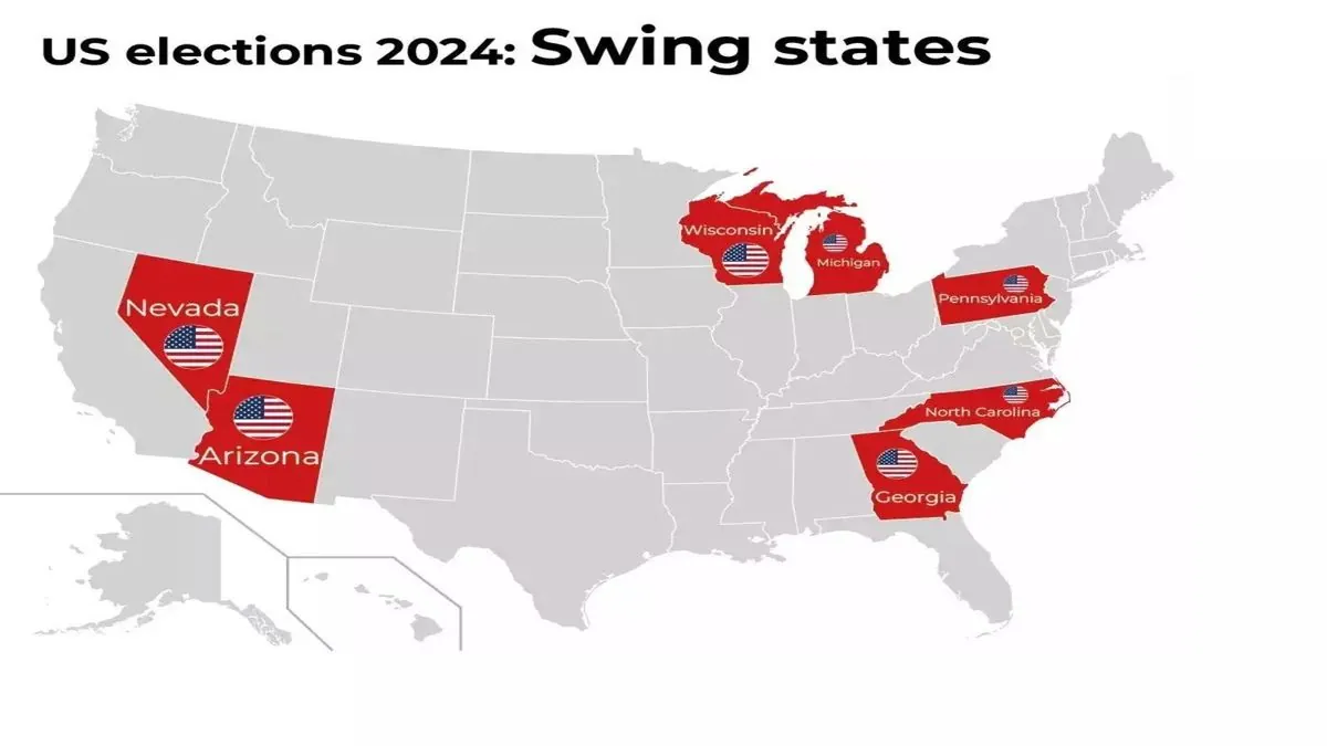 Swing states guide: Why these 7 places will decide next US president