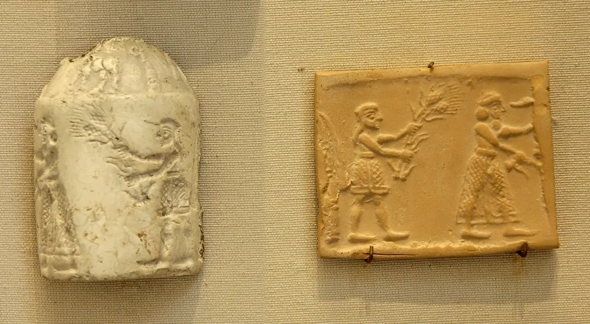 Ancient cylinder seals show unexpected origins of human writing system