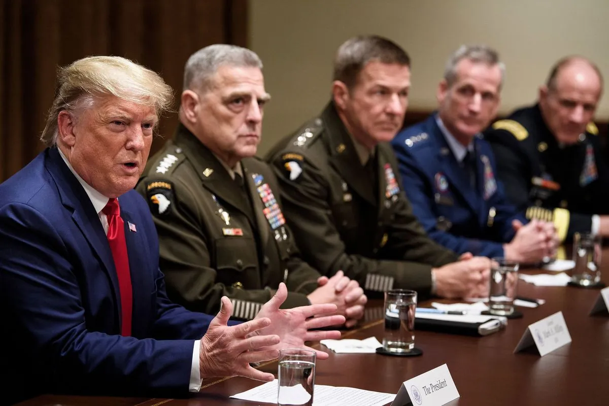 Trump's shocking plan to reshape US military leadership raises Pentagon eyebrows