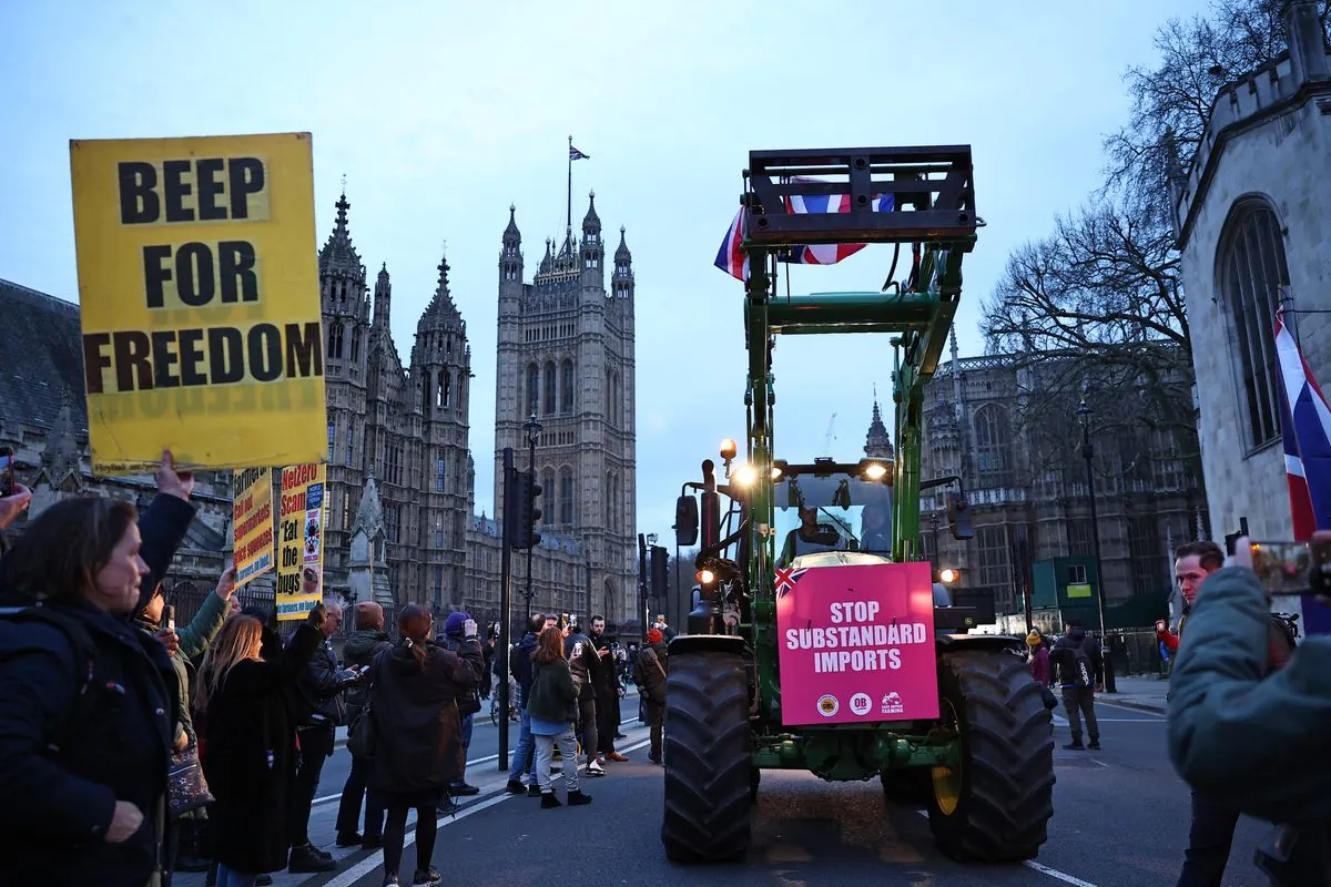 British farmers ready to repeat historic protest as new tax rules threaten their future