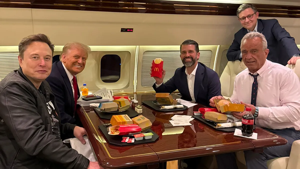 Trump's new health chief caught with burger on private jet - what happens next?