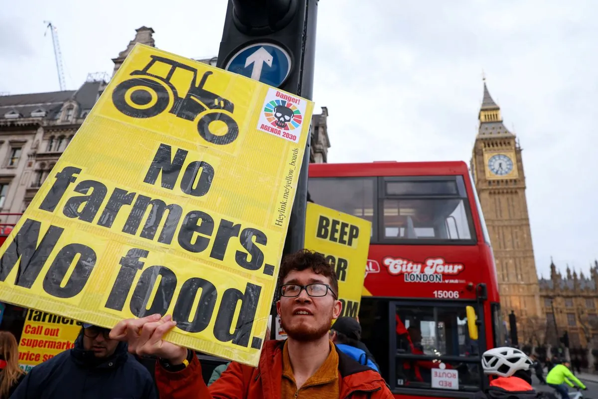 British farmers ready for biggest-ever protest as Clarkson joins despite injury