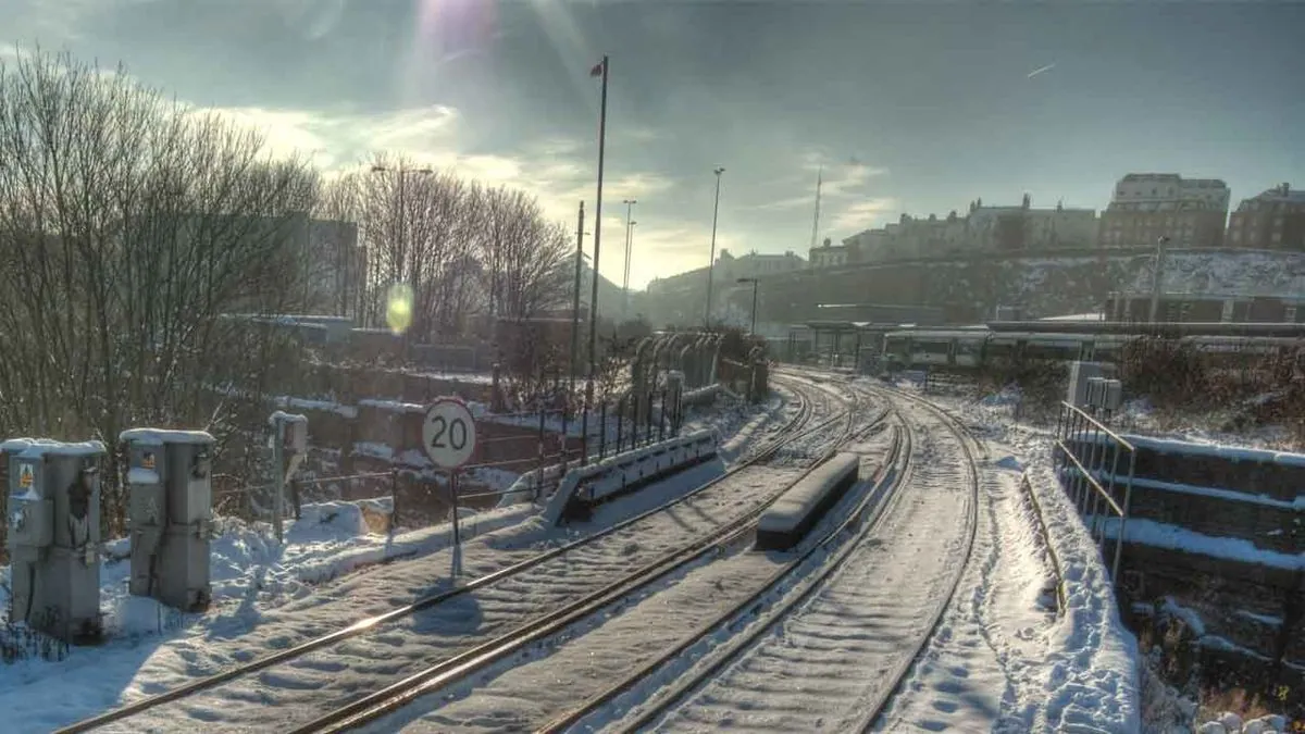 UK freezes: Arctic blast brings chaos to roads and rails across Britain